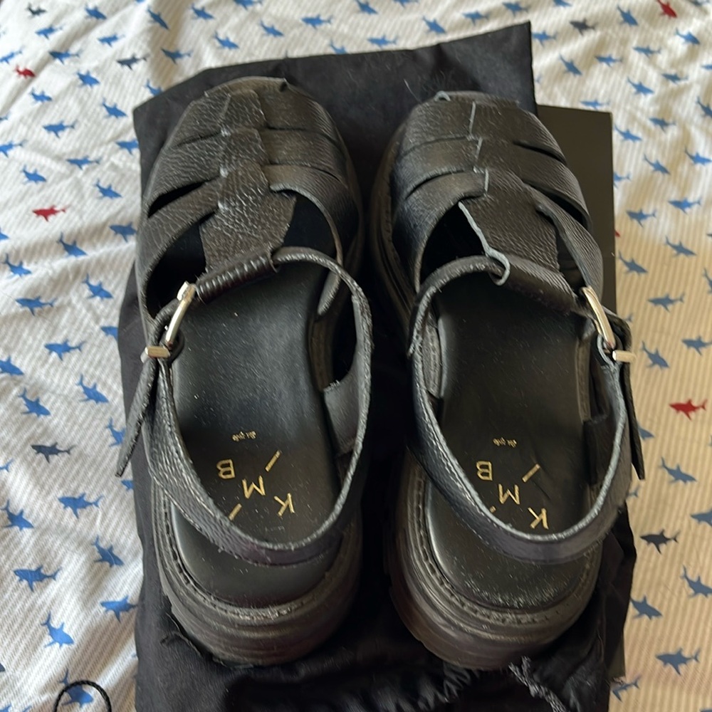 KMB Fisherman platform sandals